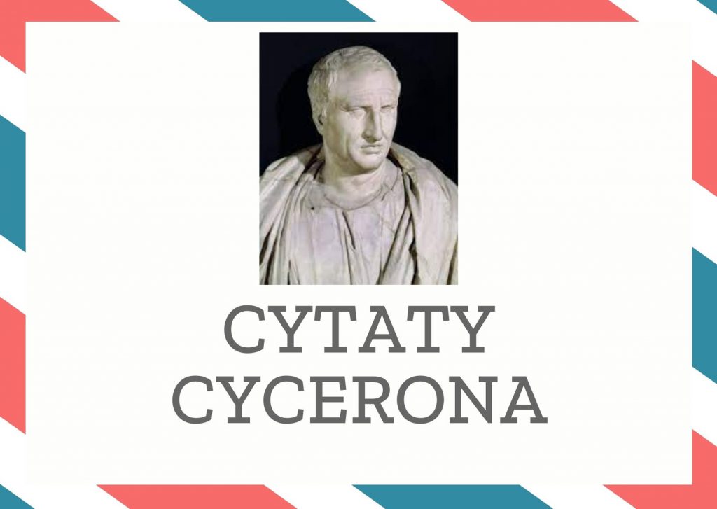 Cytaty Cycerona — Cyceron —  
Za ołtarze i ogniska domowe walczyć.