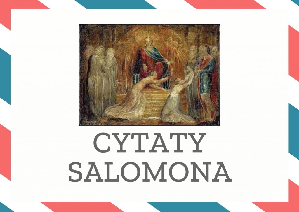 Cytaty Salomona — Salomon — Niewiasta piękna a głupia – jest jak kolce złote w pysku świni.