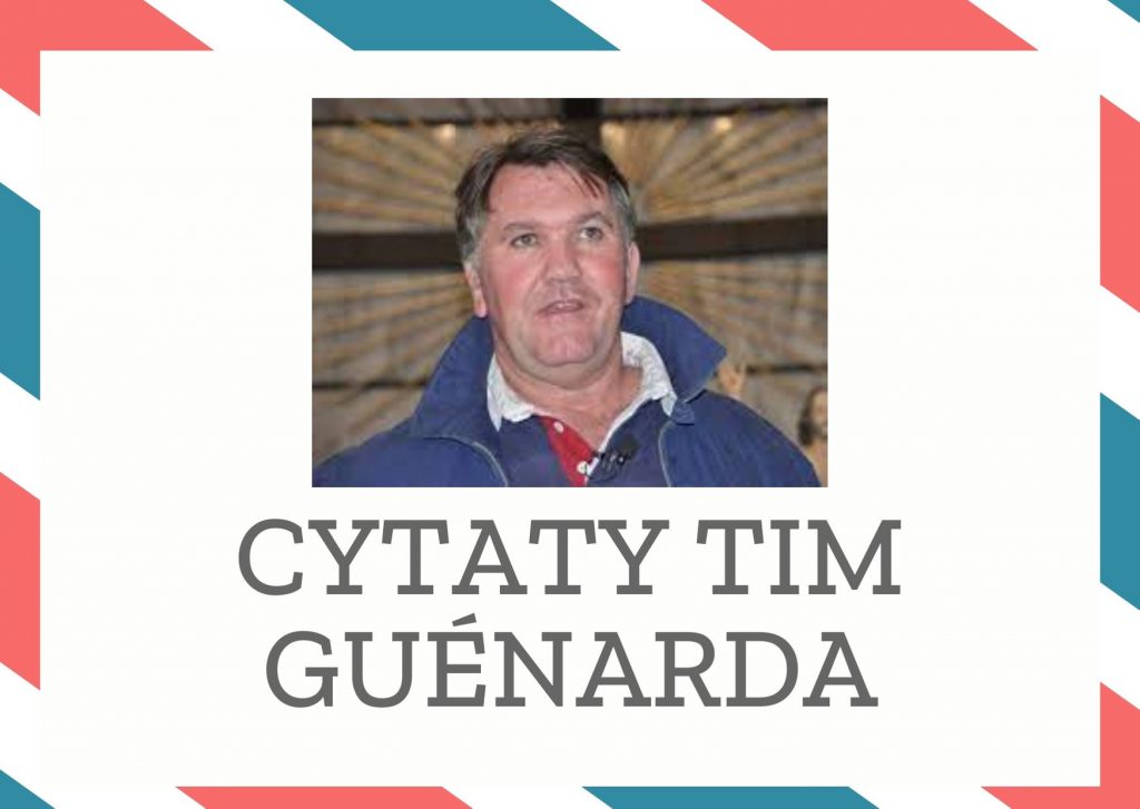 Cytaty Tim Guénarda — Tim Guénard — Moje marzenie o miłości obraca się w gruzy, tak jak ściany hangaru, z którego zostają tyl…
