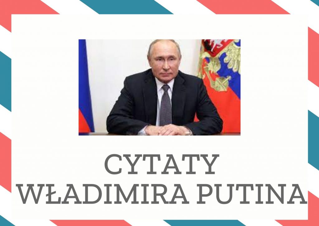 Cytaty Władimira Putina — Władimir Putin — Istnieją trzy sposoby oddziaływania na człowieka: szantaż, wódka, groźba zabójstwa.

&n…