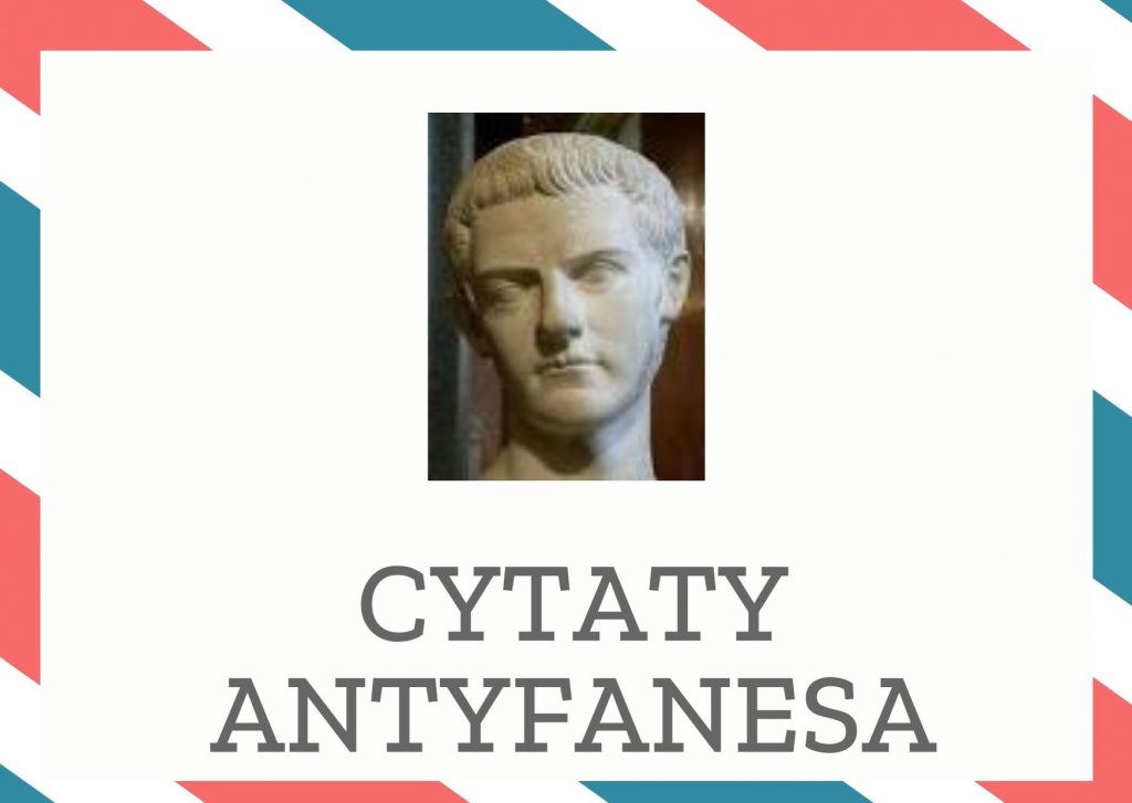 Cytaty Antyfanesa — Antyfanes — Nieszczęście ludzi brata.